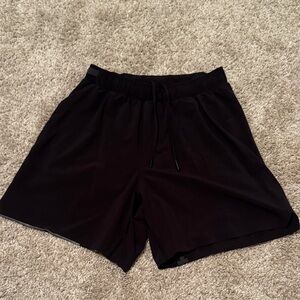 lululemon athletica Men's Black Athletic Shorts